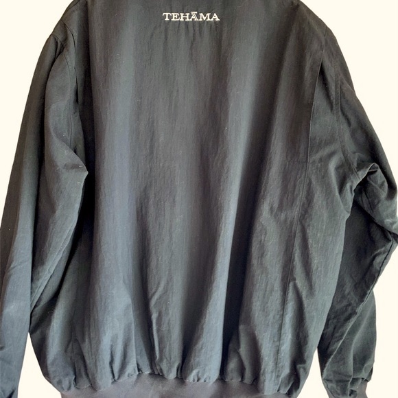 Tehama Nancy Hailey Women’s Windbreaker Golf Pull-over Top BLACK Size XL NWT - Picture 3 of 13